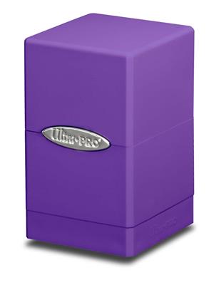 DECKBOX Satijnen Toren Paars