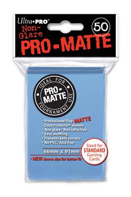 SLEEVES Pro-Matte Light Blue