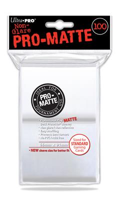 Ærmer pro-matte hvid (100)