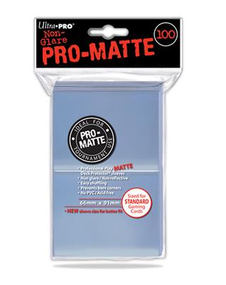 Ärmar Pro Matte Clear (100)