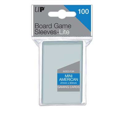 Ærmer Lite Mini American Board Games 41x63 100ct