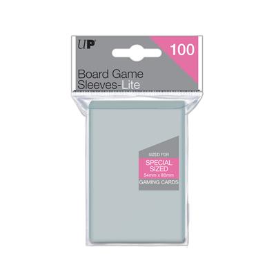 Ärmel Lite Brettspiele 54x80 100CT