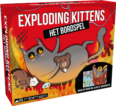 Gatitos explosivos Het Bordspel