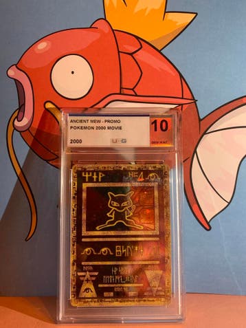 Ancient Mew Promo Pokémon 2000 Film USG 10 GEM MINT