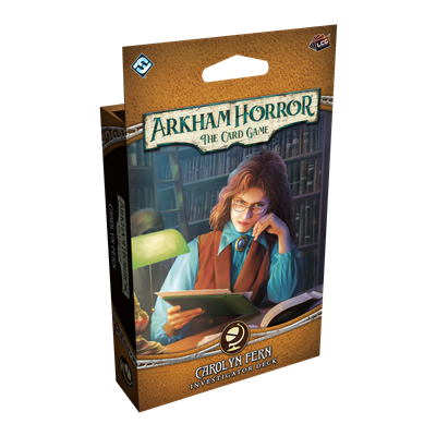 Arkham Skräck LCG Carolyn Fern Investigator Deck
