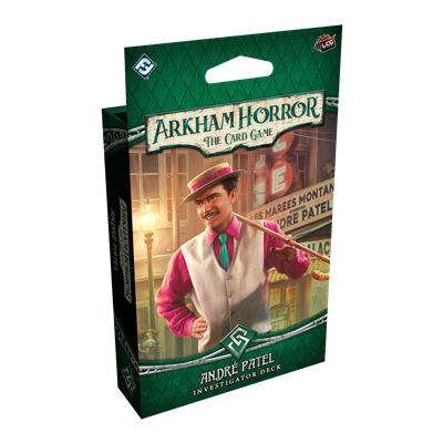 Arkham Horror LCG André Patel Investigator Deck