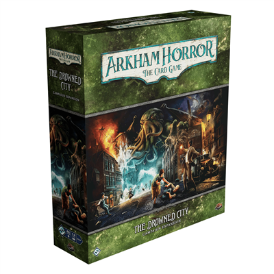 Arkham Horror LCG The Drowned City Campaign Exp.