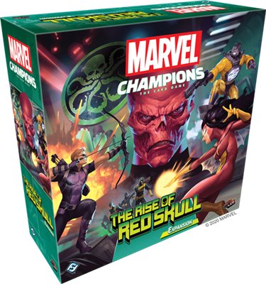Marvel LCG Champions ökningen av Red Skull Exp.