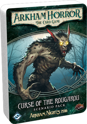 Arkham Horror LCG Vloek van de Rougarou Scenario