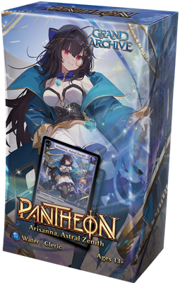 Grand Archive Radiant Origins Pantheon DeckDisplay