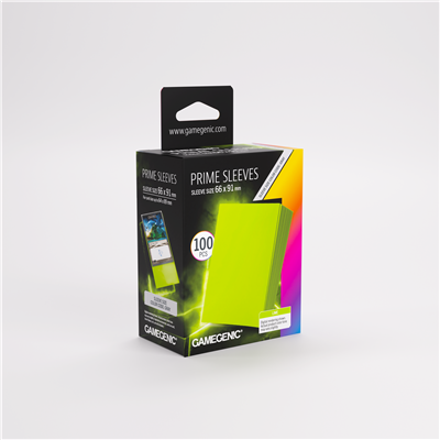MANICOTTI Pack Prime Lime 66x91mm (100)
