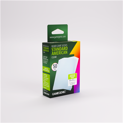 SLEEVES Prime Board Game - Green 59x91mm (50)