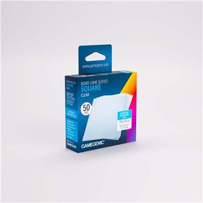 SLEEVES Prime brettspill – blå 73x73 mm (50)