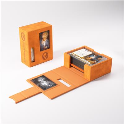 DECKBOX Arkham Horror Investigator Seeker Orange