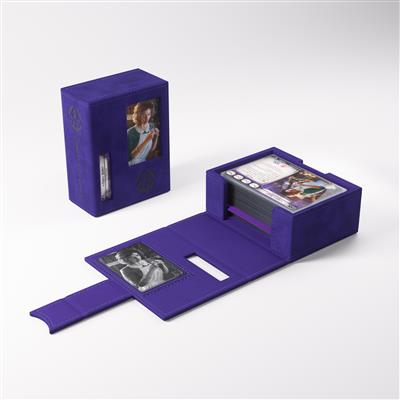 Deckbox Arkham Horror Investigator Mystic Purple
