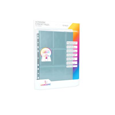 Ultrasoon 9-pocket pagina's toploadingpakket (10)