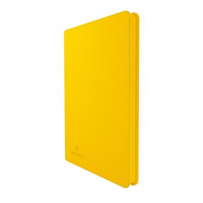 Album de zip-up de portfolio 18-poche jaune