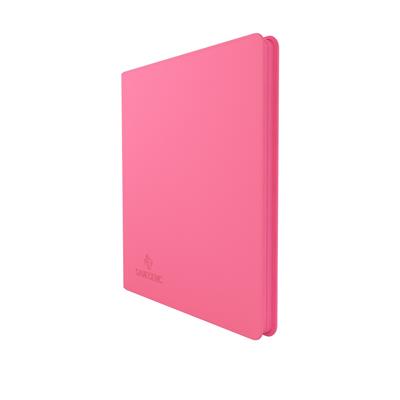 Album de zip-up de portfolio 24-poche rose