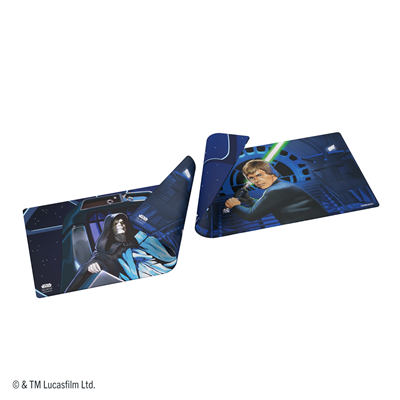 SW Unlimited Alfombrilla de juego de doble cara Jedi Luke Emp P