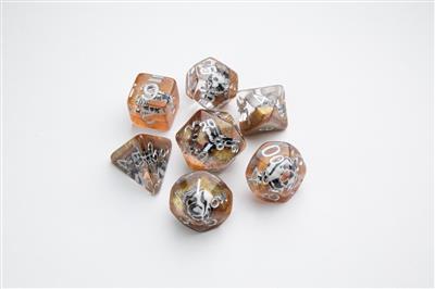 Würfel umarmten Death Valley RPG DICE SET 7PCS