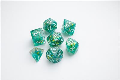 Dice Candy benzeri Serisi Nane RPG Zar Seti 7 PCS