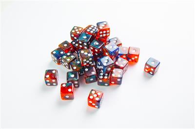 DICE Galaxy Series Mars D6 Würfelset 36 Stück