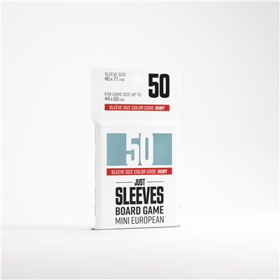Just Sleeves - Mini European (50)