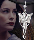 Lord of the Rings Pendant Mini Evenstar (Sterling Silver)