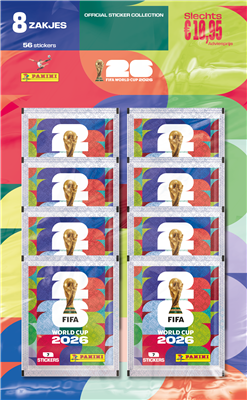 Confezione multipla di adesivi della Coppa del Mondo FIFA 2026