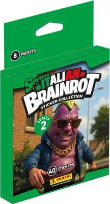 Skifidol Italian Brainrot Sticker 2 Ecoblister