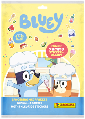 Bluey Sticker 3-startpakket