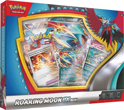 Pokemon TCG Iron Valiant/Roaring Moon Ex Box