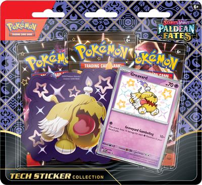 Pokemon TCG SV04.5 Paldean Fates Tech Sticker Blister