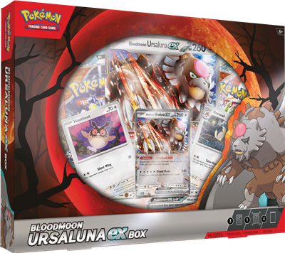 Pokemon TCG Bloodmoon Ursaluna ex Box