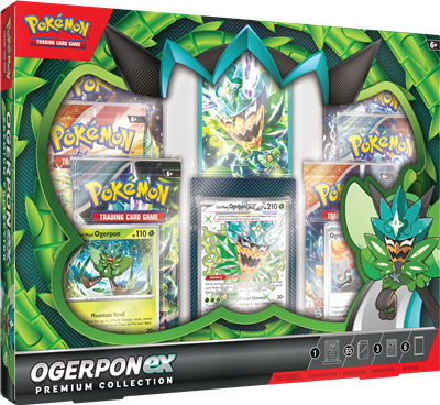 Pokemon TCG OGERPON EX EX PREMIUM Koleksiyonu