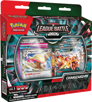 Pokemon TCG Charizard ex League Battle Deck