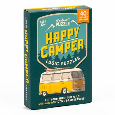 Glücklicher Camper
