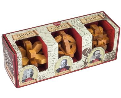 Grande menti set di 3 (Halley, Galileo e Kepler)