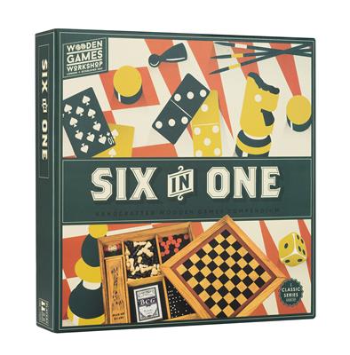 Six in One - Wooden Games