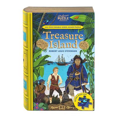 Treasure Island dobbeltsidet puslespil 250 pc