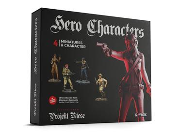 Flugt fra Projekt Riese Hero -tegn