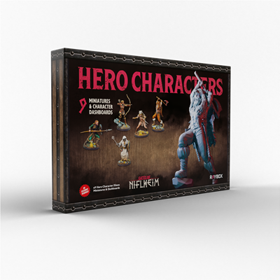 Gates of Niflheim Hero Characters Miniatures Set