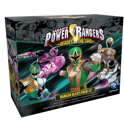 Power Rangers Héroes de los aliados de guardabosques 2