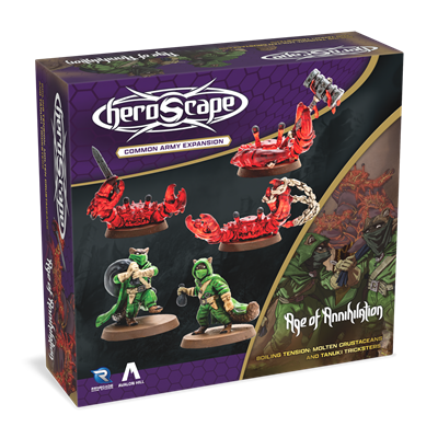 Heroscape Molten crustacés & tanuki Tricksters