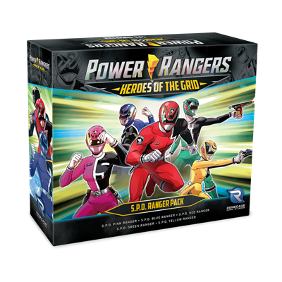 Power Rangers Heroes of the Grid SPD Ranger Pack