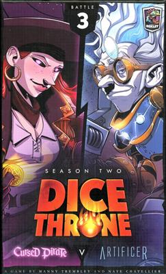 Dice Throne Staffel 2 Cursed Pirate vs Artificer