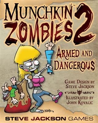 Munchkin zombies 2 beväpnad och farlig