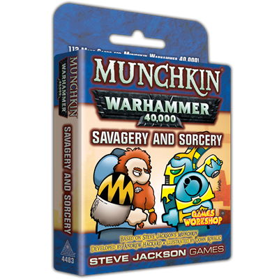 Munchkin Warhammer 40k Savagery and Sorcery