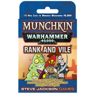 Munchkin Warhammer 40k rang og svage