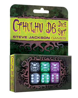 Ensemble de dés de cthulhu